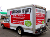 Truck Graphics - Jackson Hewitt